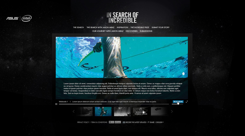 ASUS In Search of Incredible - Pavel Fernandez I Integrated Creative