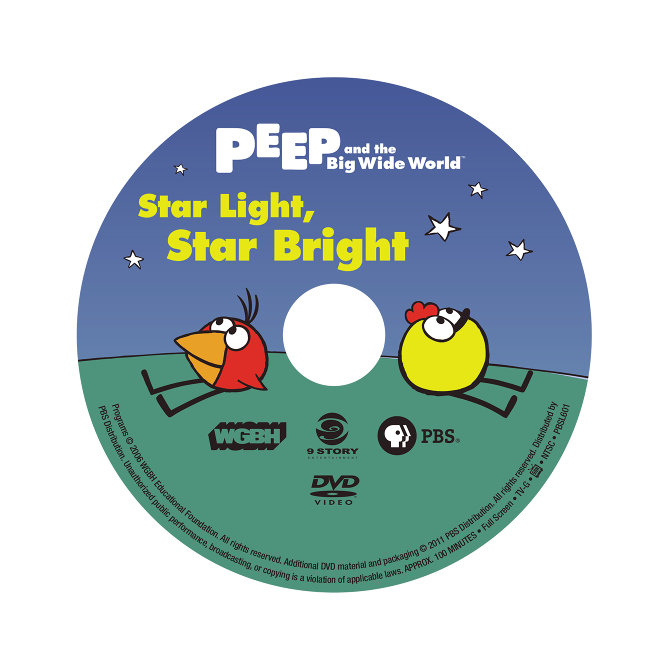 Star Light Star Bright >> Peep and the Big Wide World DVDs - Jonathan Rissmeyer Star Light Star Bright >> Peep and the Big Wide World DVDs - Jonathan Rissmeyer